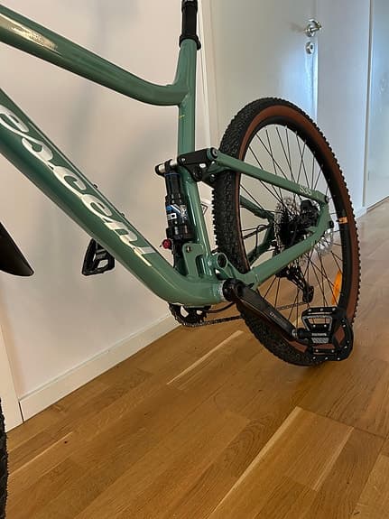 Crescent heldämpad mountainbike 29" herr storlek L grön