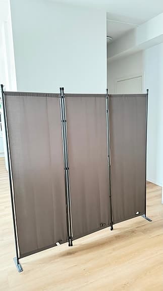 Rumsavdelare i bra skick – 3 paneler