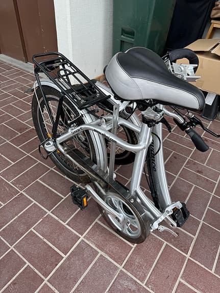 Avance Elcykel -ihopfällbar