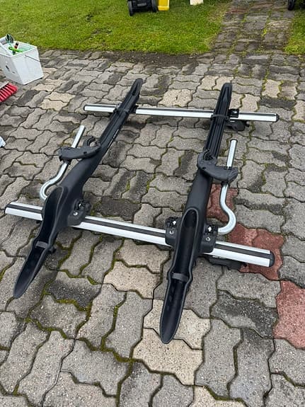 Cykelställ på taket