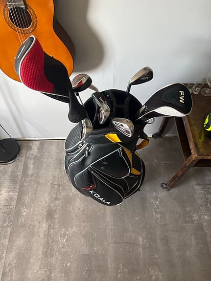 Golfsett med bag