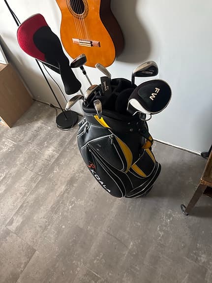 Golfsett med bag