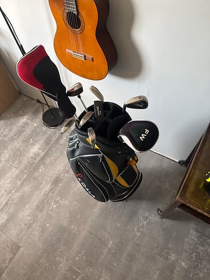 Golfsett med bag