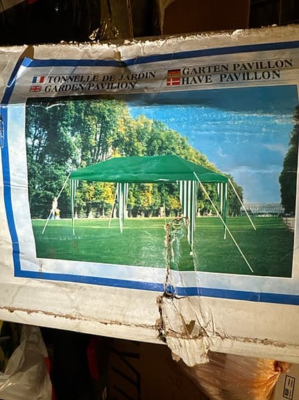 Trädgårds paviljong