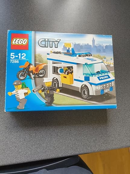 Lego City polistransport 7286 byggsats