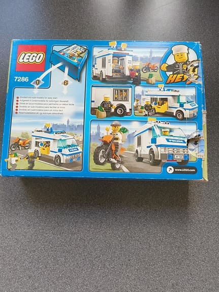 Lego City polistransport 7286 byggsats