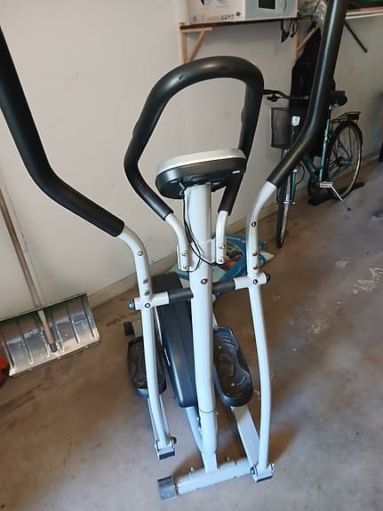 Crosstrainer vit/svart