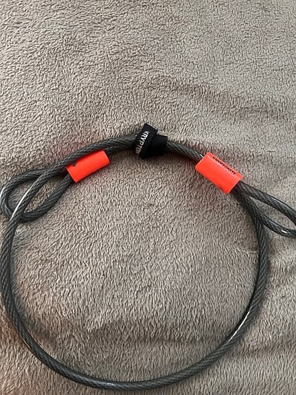 Kryptonite KryptoFlex 410 vajerlås 120 cm grå