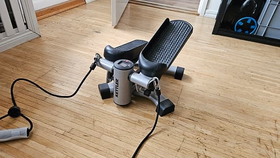 Kettler stepmaskin med träningsband