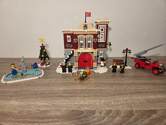 Lego - Vinterbrandstation
