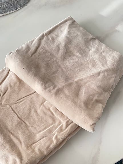 Jotex gardiner beige bomull