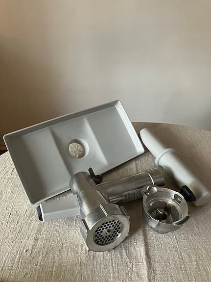 Köttkvarn till Bosch köksmaskin - adapter ingår!