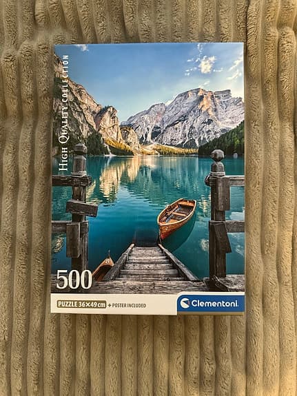 Clementoni High Quality Collection pussel 500 bitar (Braies Lake)