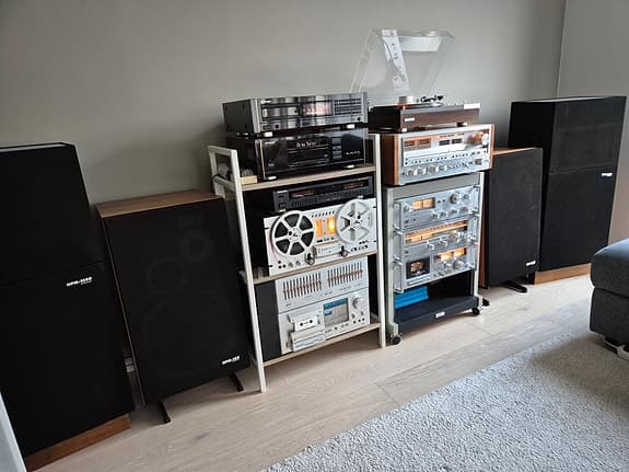 Pioneer high-end stereoanläggning, 70-tal