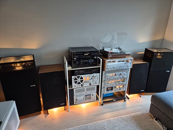 Pioneer high-end stereoanläggning, 70-tal