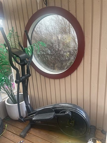 Crosstrainer svart casall