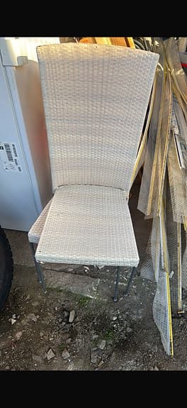 Trädgårdsstolar uteservering etc