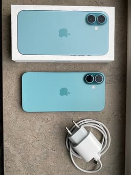 Apple iPhone 16 plus 128 GB under garanti