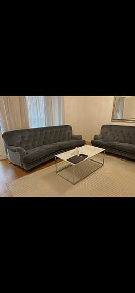 Soffgrupp, mörk grå.