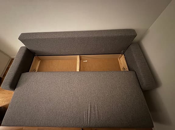 Ny bäddsoffa