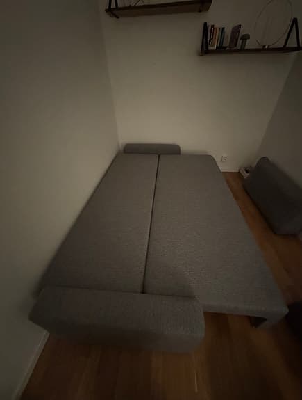 Ny bäddsoffa