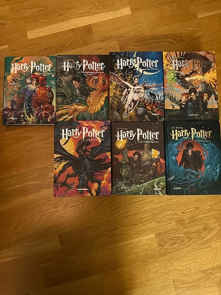 Harry Potter Böcker 1 - 7