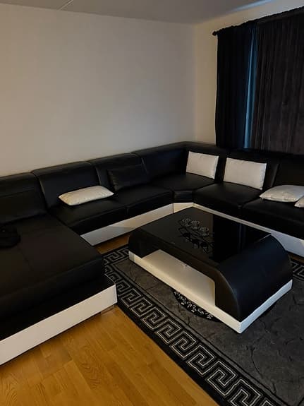 Soffa och soffbord