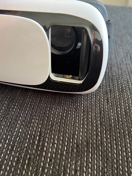 VR-headset svart/vit justerbara band