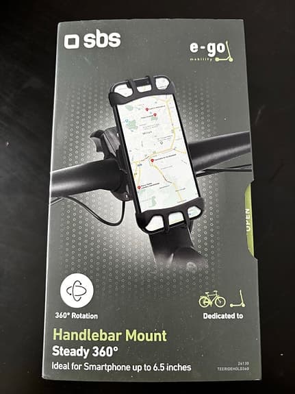 GoHandlebar Mount mobilhållare för cykel styre 360° rotation