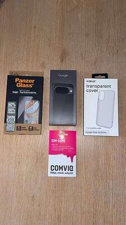 (Kvitto) Oöppnad Google Pixel 10 + GrapheneOS + SIM kort reggat