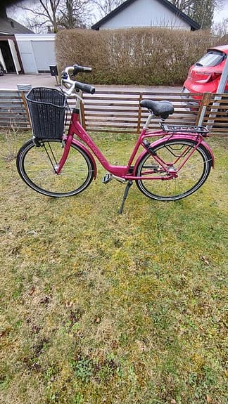 Crescent stadscykel 51 cm rosa