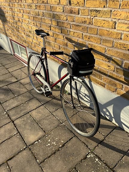Single speed 28" Fotbroms