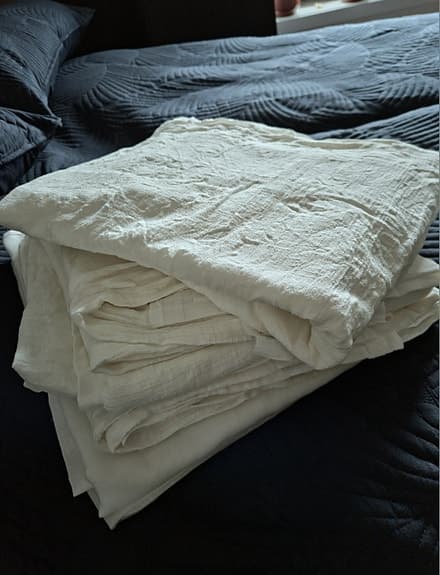 Bomullsgardiner 4 st