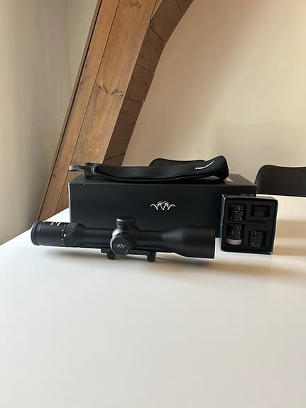 Blaser b2 2-12x50, Ink Blaser skenmontage, ballistiskt torn