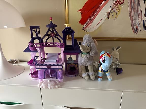 Disney lekset med slott och gosedjur