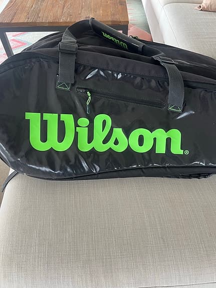 Wilson tour bag svart/grön