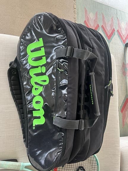 Wilson tour bag svart/grön