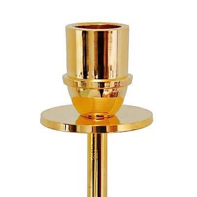 Hilke ljusstakar (tidlös design) - mässing guld