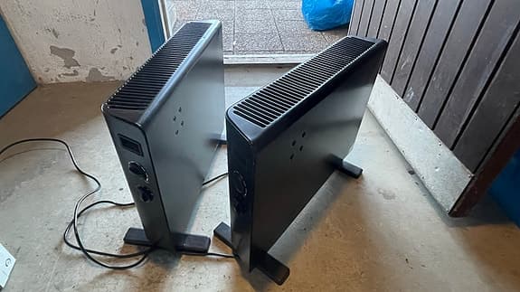 Biltema Art. 44-3001 konvektorelement 1500W svart