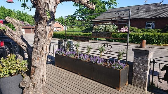 Cortenlåda / Planteringslåda