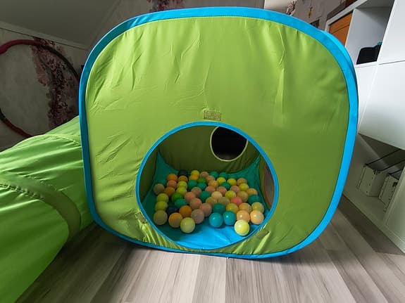 IKEA BUSA lektunnel med lektält