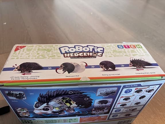 Robot bygg själv igelkott