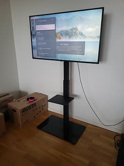 43" LG TV + Stativ