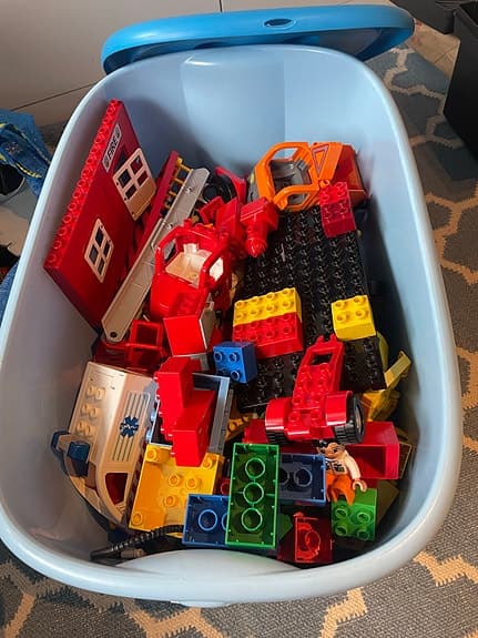 Lego Duplo med förvaringslåda