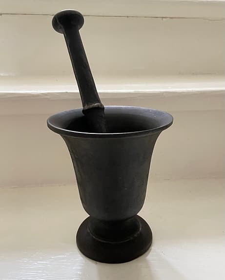 Mortel i gjutjärn