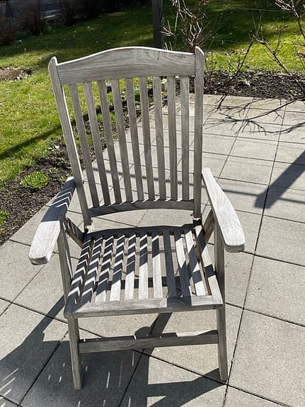 Trädgårdsset bord Brafab och stolar  Garden Art - teak