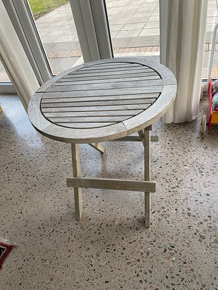 Trädgårdsset bord Brafab och stolar  Garden Art - teak