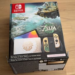Nintendo Switch OLED konsol The Legend of Zelda Tears of the Kingdom edition