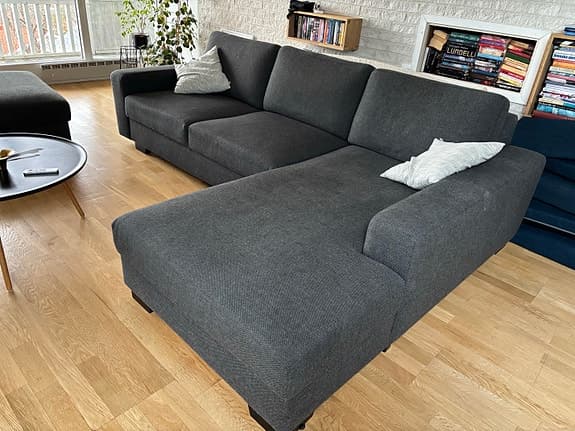 Soffa och fotpall IKEA Sörvallen