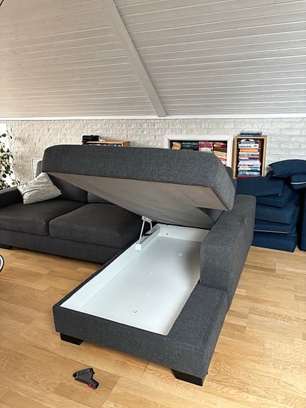 Soffa och fotpall IKEA Sörvallen